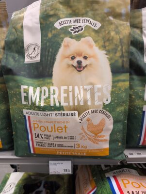 Croquettes poulet céréales, chien adulte stérilisé petite race