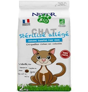 Croquettes Bio à la Volaille Chat Adulte