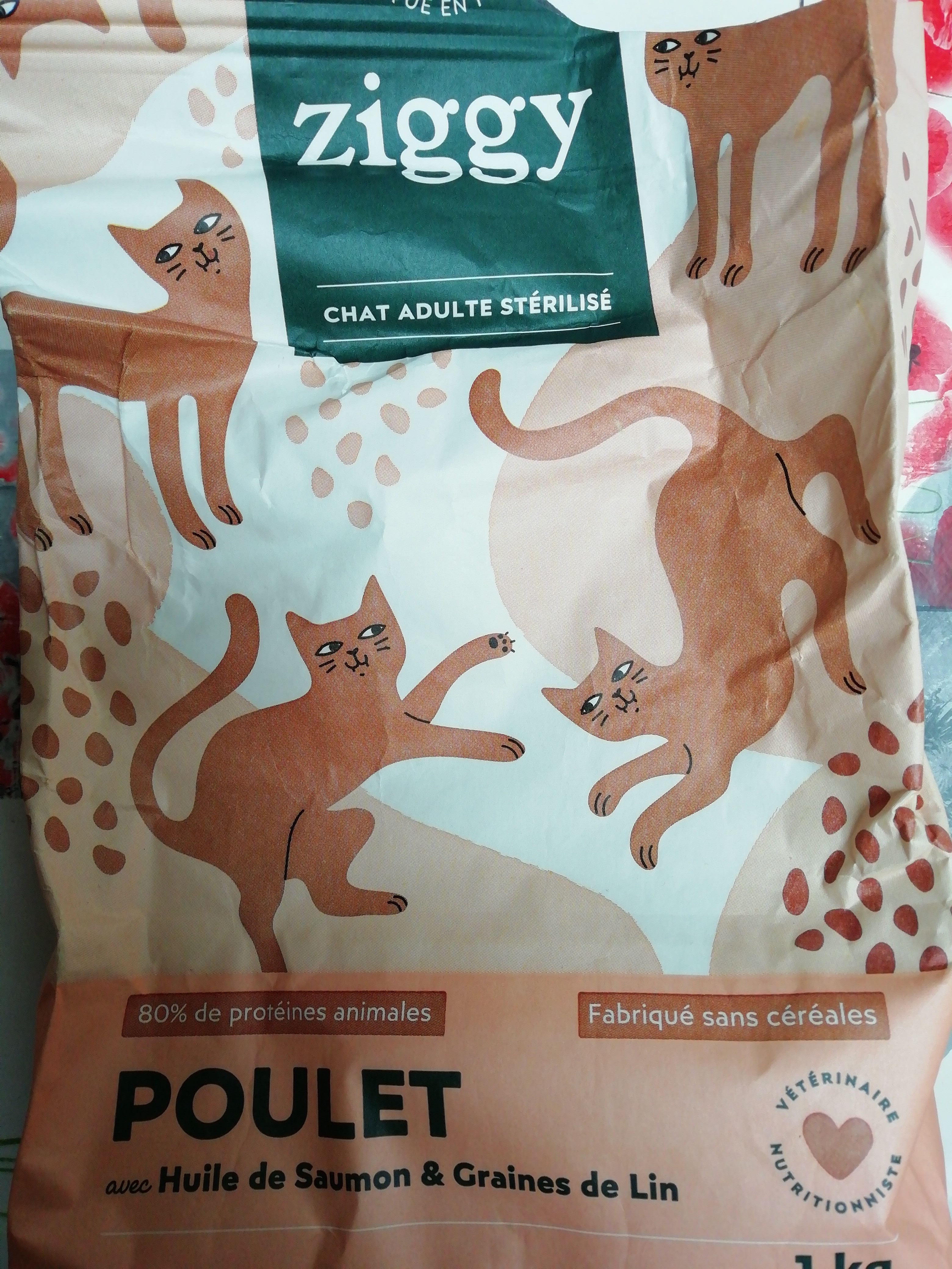 Ziggy Croquettes Chat Adulte Stérilisé Poulet