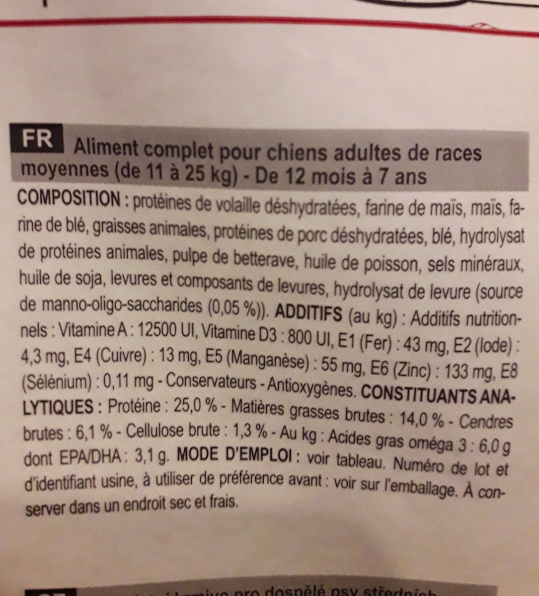 ROYAL CANIN Medium Adult (15 kg + 3 kg gratuits)