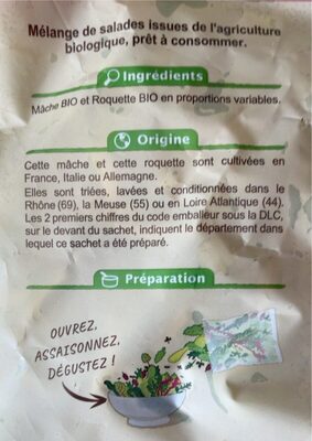 Mâche & roquette bio