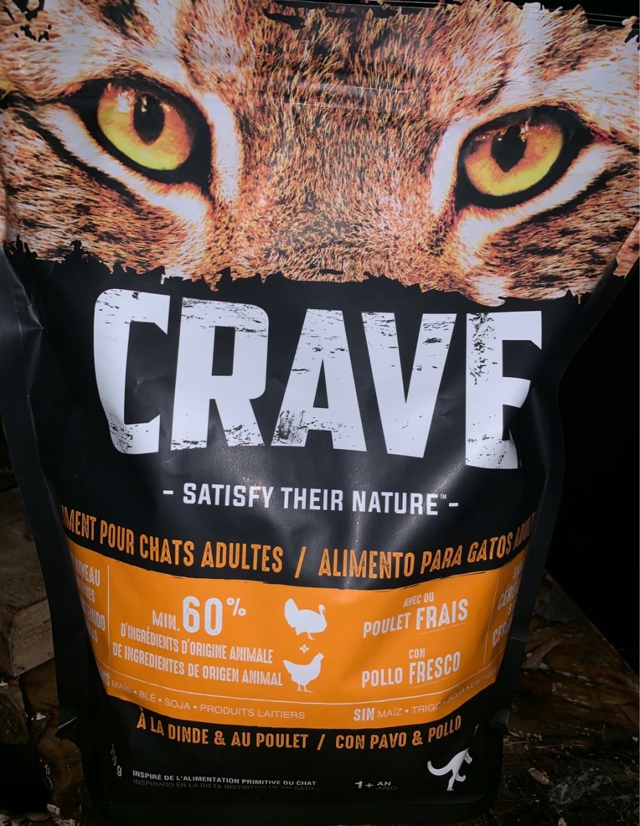 Crave Adulte Dinde Poulet Sans Céréales Chat