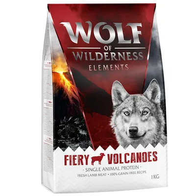 Wolf of Wilderness "Fiery Volcanoes", agneau sans céréales pour chien