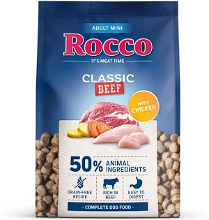 Rocco Classic Chien Pâtée Boeuf Poulet