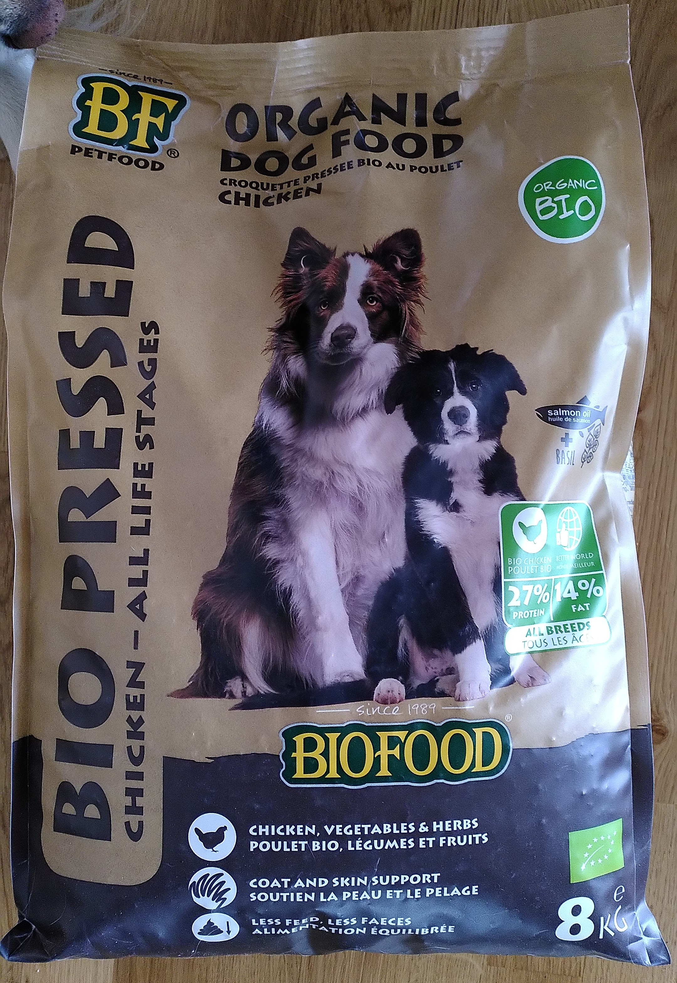 Bio Adult Chien Poulet Pressé