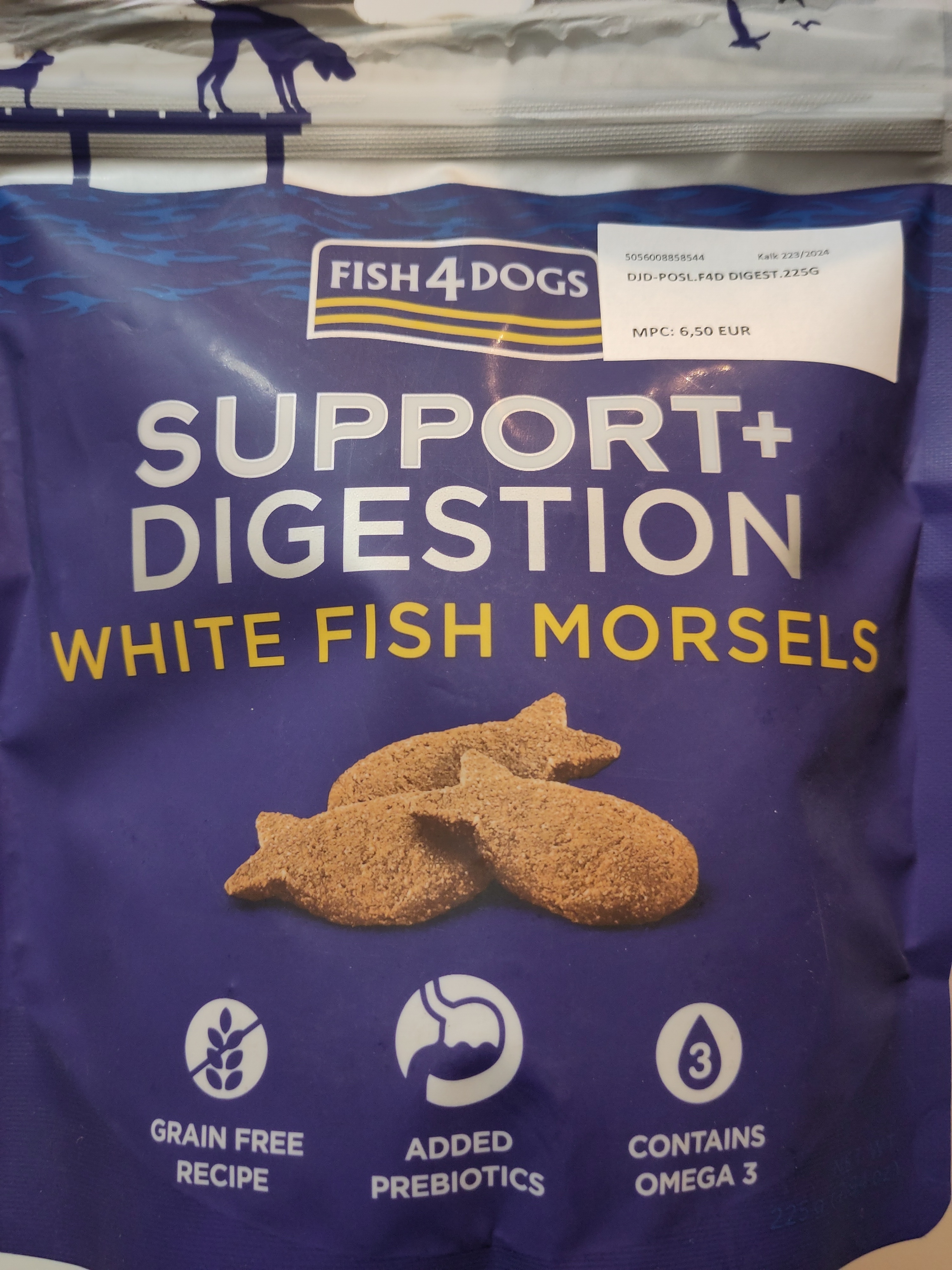 Fish4Dogs White Fish Morsels - Digestion