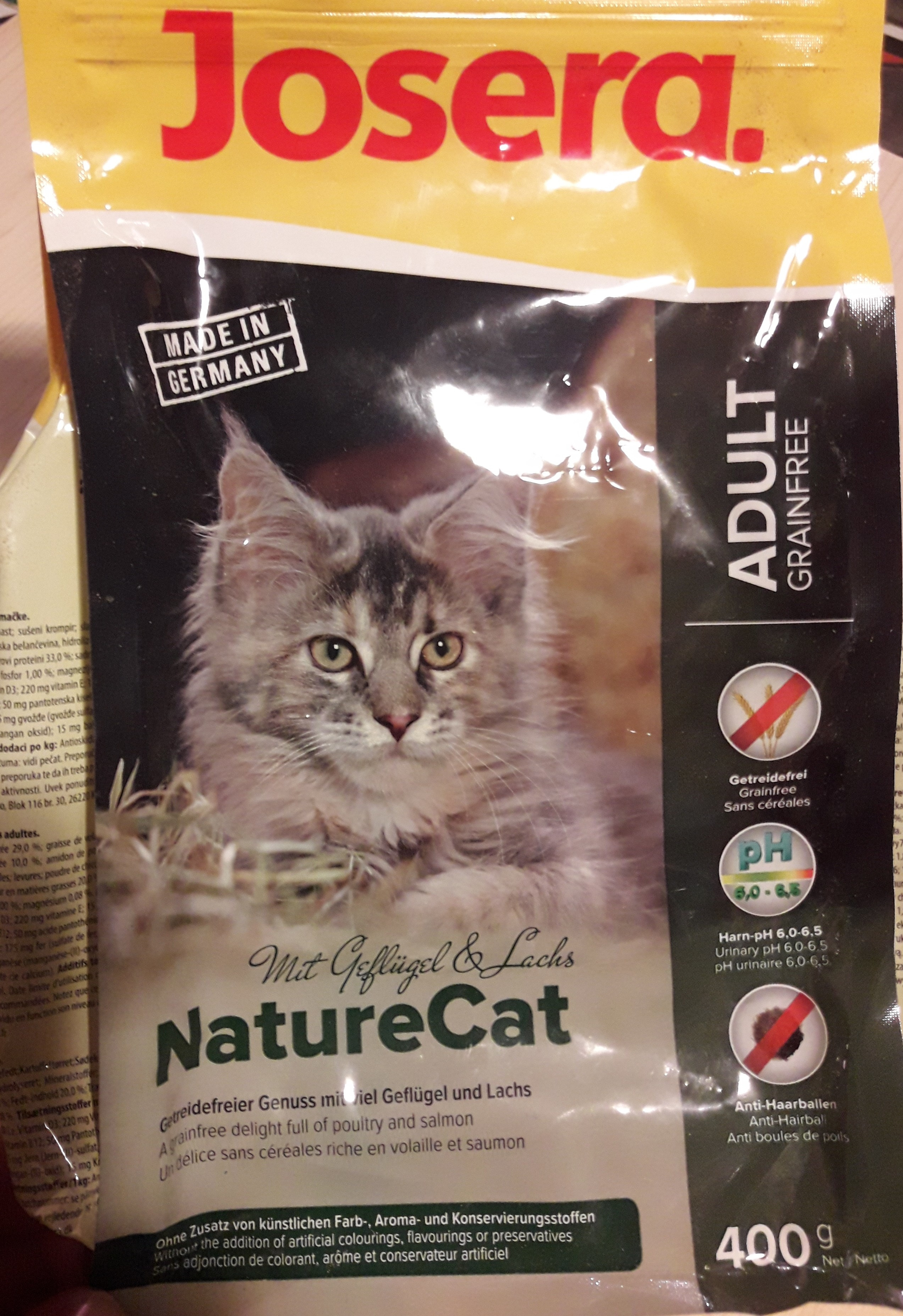 NatureCat Sans Céréales Chat