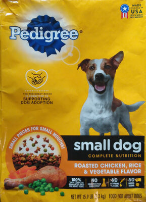 Small Dog Food Roasted Chicken, Rice & Vegetables Flavor