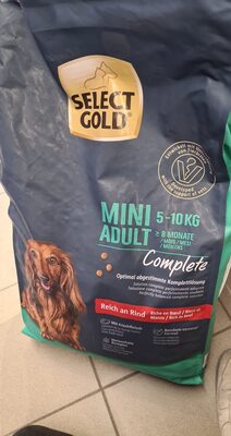 SELECT GOLD Complete Mini Adult Bœuf