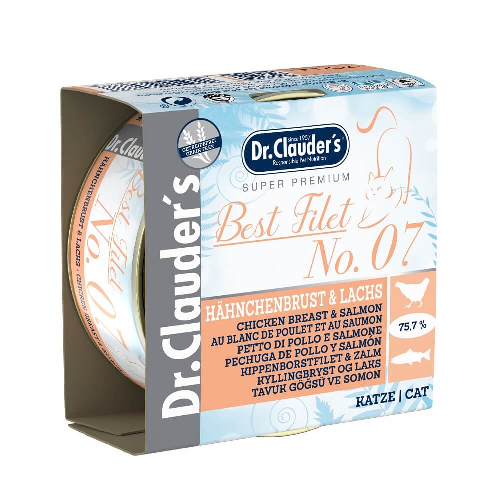 Dr.Clauder's Best Filet No. 07 Hähnchenbrust & Lachs