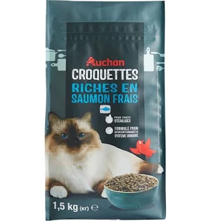 Multi Croquettes au Thon et au Saumon pour Chat Stérilisé