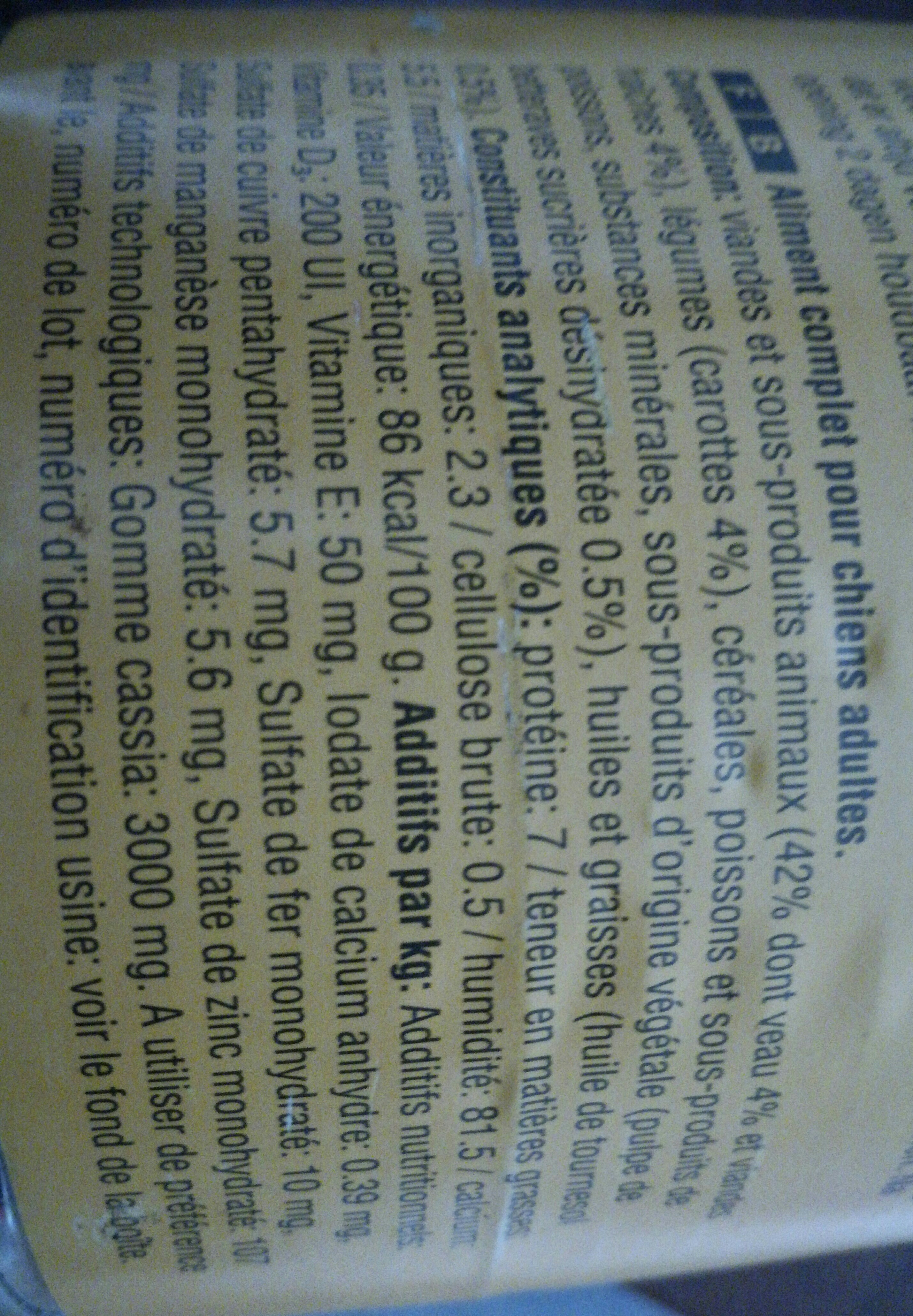 Pedigree Boites Adulte au Boeuf