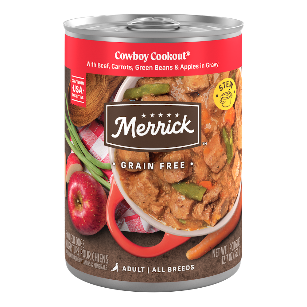Merrick Grain Free Cowboy Cookout Stew Adult Wet Dog Food
