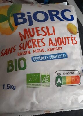 Muesli Bio Sans Sucre Ajouté