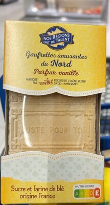 Gaufrettes amusantes du Nord - 175 g - NOS REGIONS ONT DU TALENT
