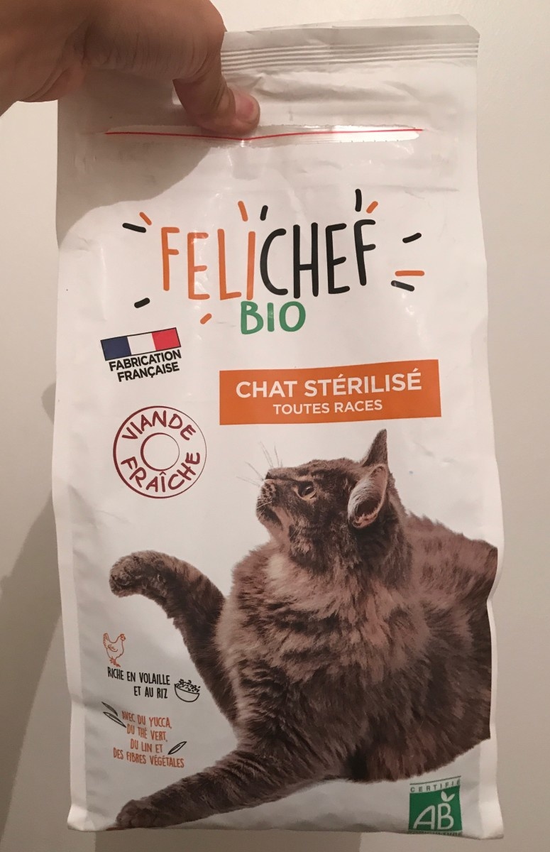 Felichef Bio Croquettes Volaille Chat Adult