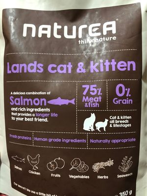 Naturea Lands Cat & Kitten avec viande et poisson