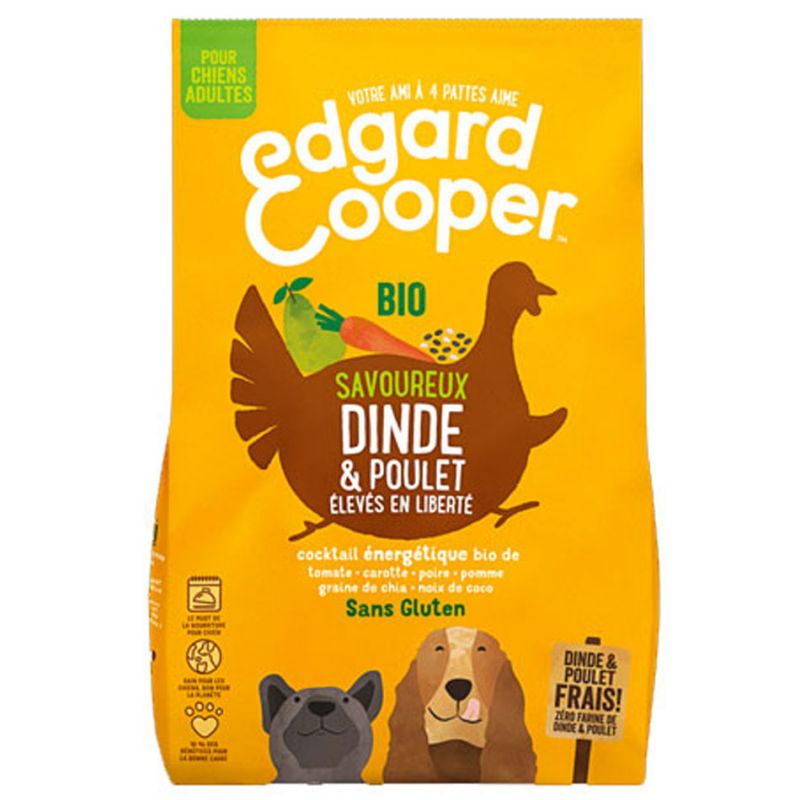 Croquettes bio « Savoureux dinde & poulet élevés en liberté »