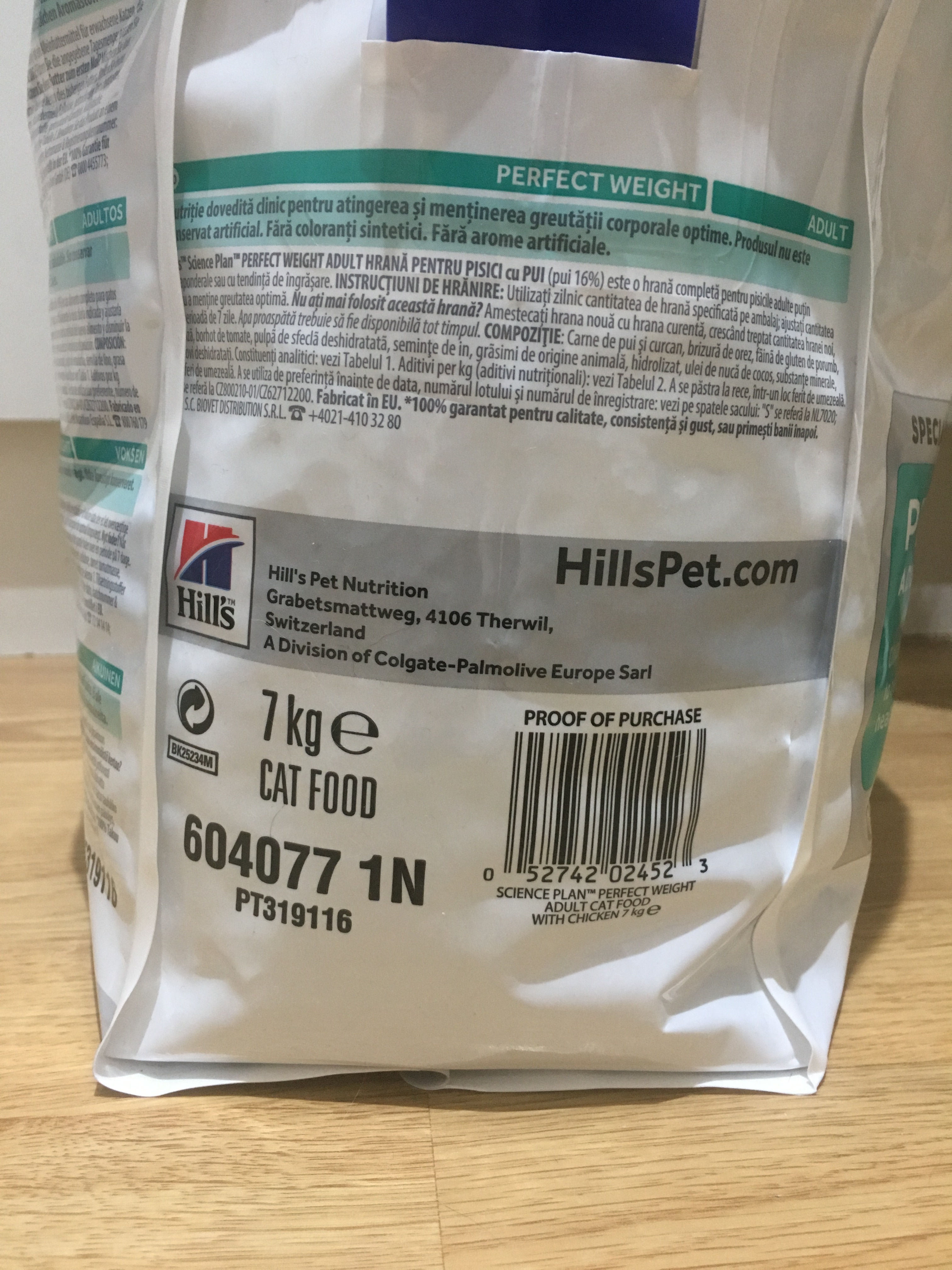 Perfect Weight Medium Adult au Poulet