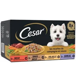 Cesar Recettes de Campagne en Sauce Chien