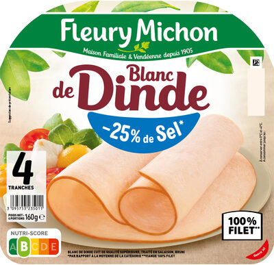 Blanc de Dinde -25% de sel