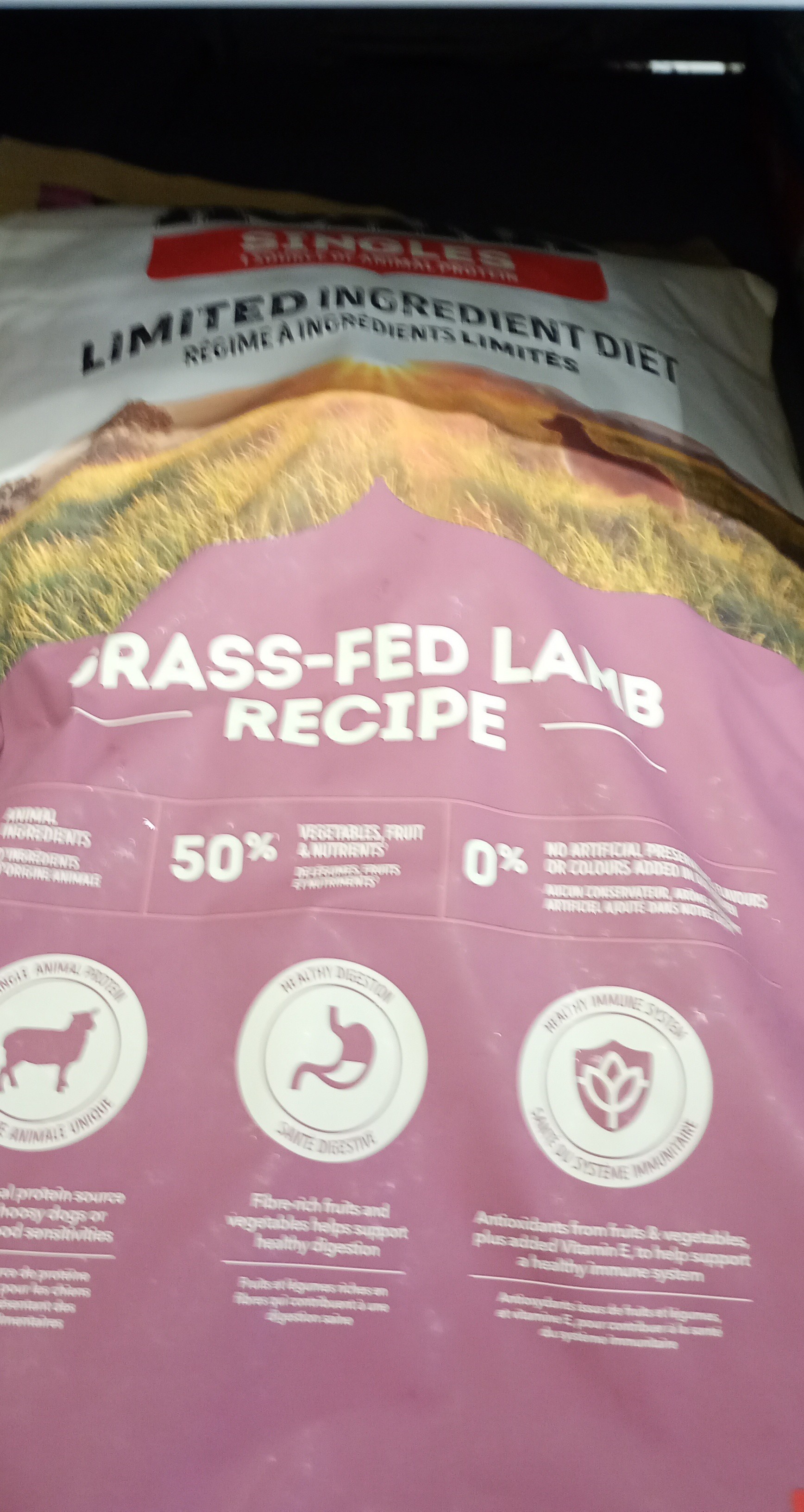 Acana Singles Agneau & Pomme Chien