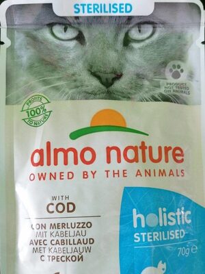 Almo Nature Sterilised Avec Cabillaud