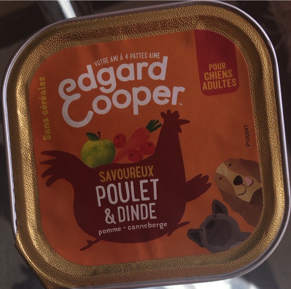 Pâtée Poulet et Dinde Sans Céréales