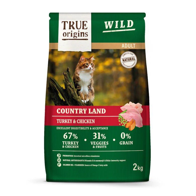 True Origins Wild Poulet et Dinde Adulte