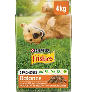 Friskies Chien Adulte Poulet & Légumes