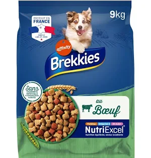 Brekkies Adulte Bœuf Légumes Chien