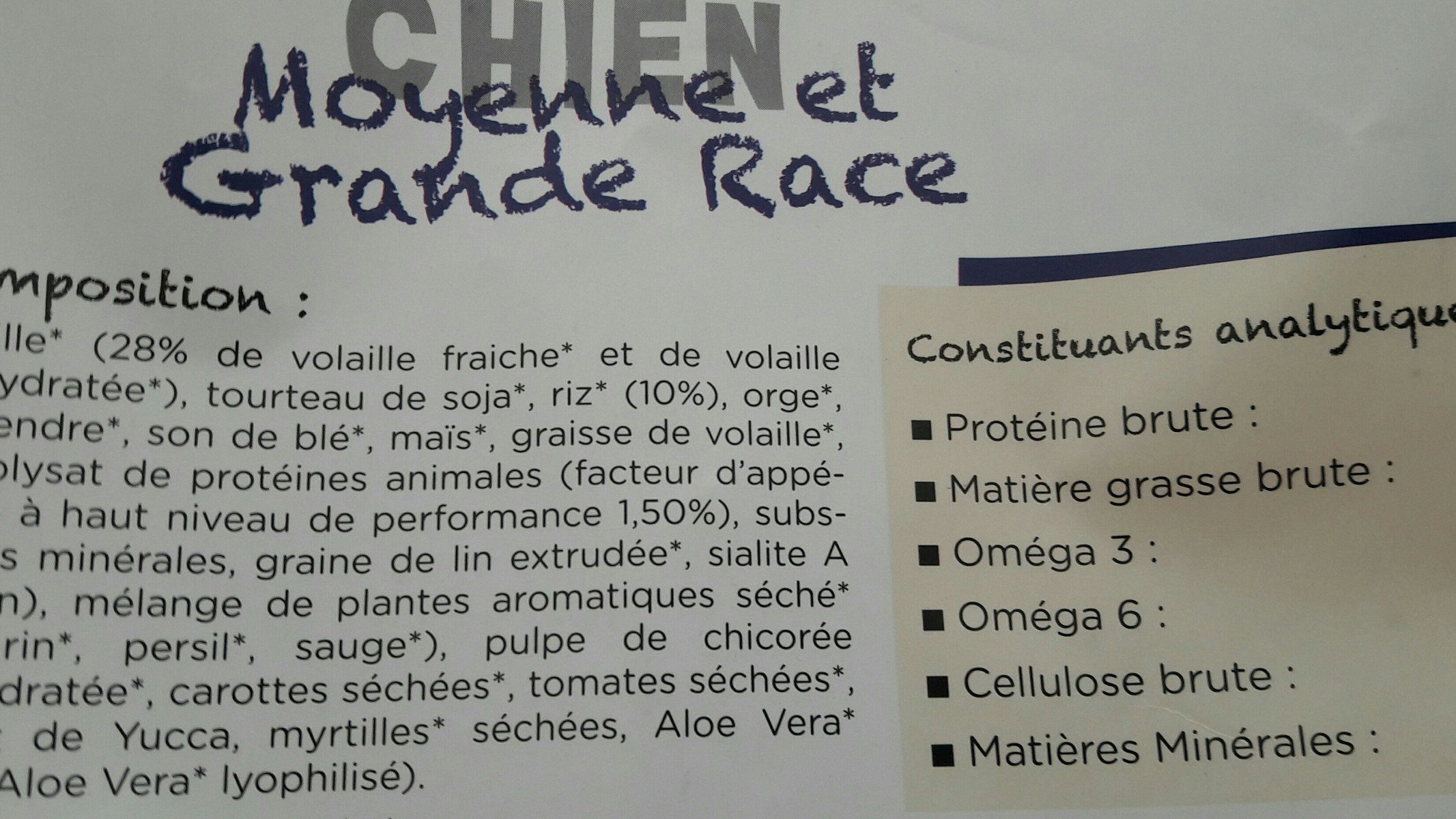 Croquettes Bio à la Volaille Chien Adulte