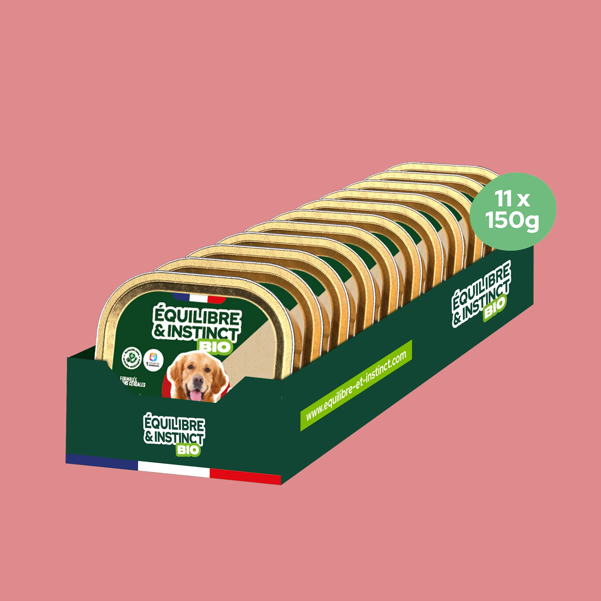 Terrines BIO au bœuf et aux petits pois carottes
