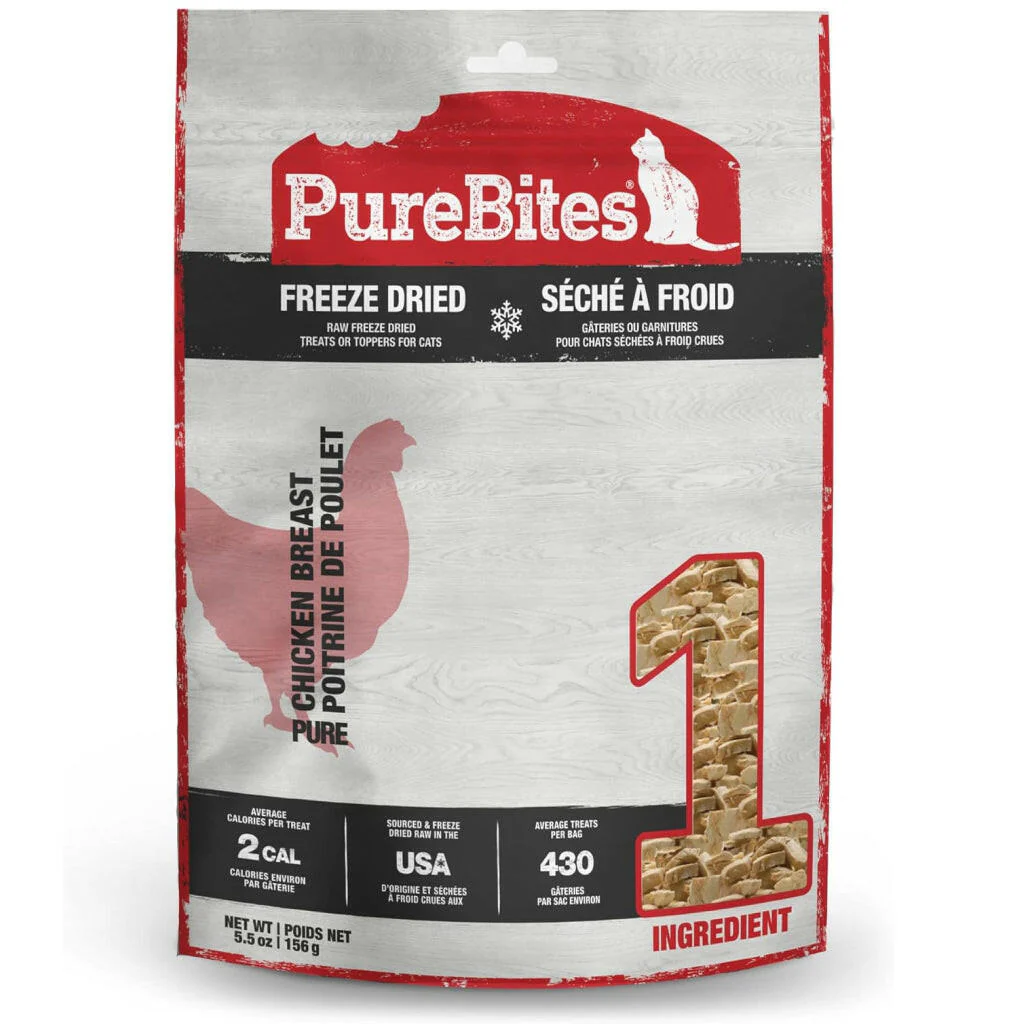 PureBites Chicken Breast Freeze-Dried Cat Treats