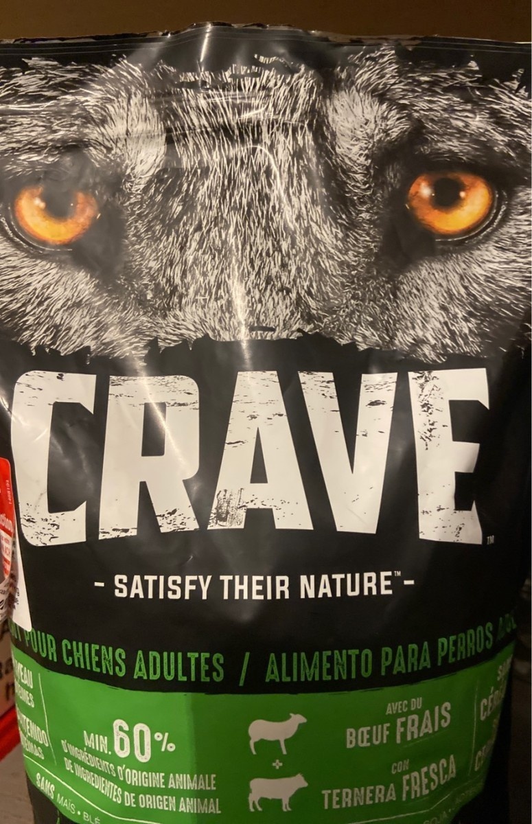 Crave Adulte Agneau & Boeuf Sans Céréales Chien