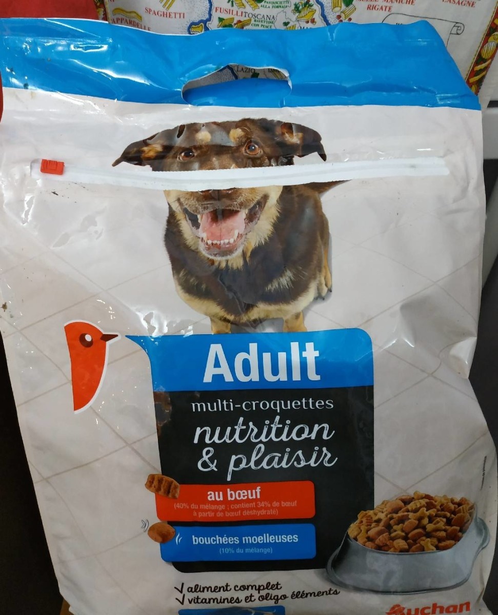 Multi croquettes plaisir boeuf et légumes pour moyen et grand chien