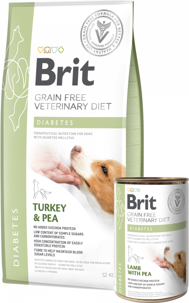 VD Diabetes Turkey & Pea Dog