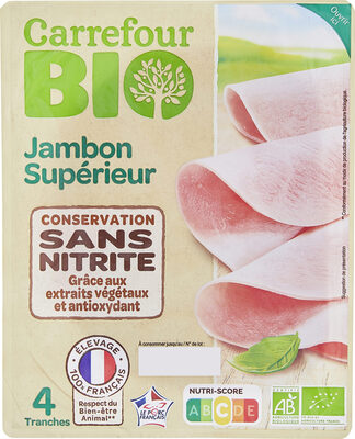 Jambon supérieur bio