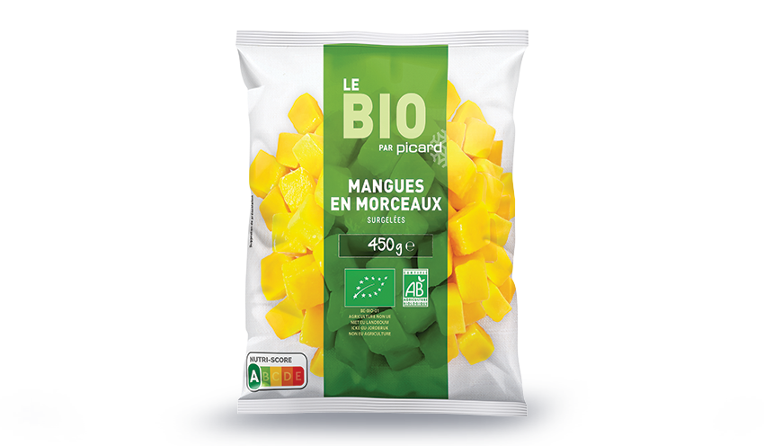Dés de Mangue Bio Surgelés