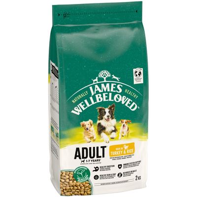James Wellbeloved Adult Dog Hypoallergenic Turkey & Rice
