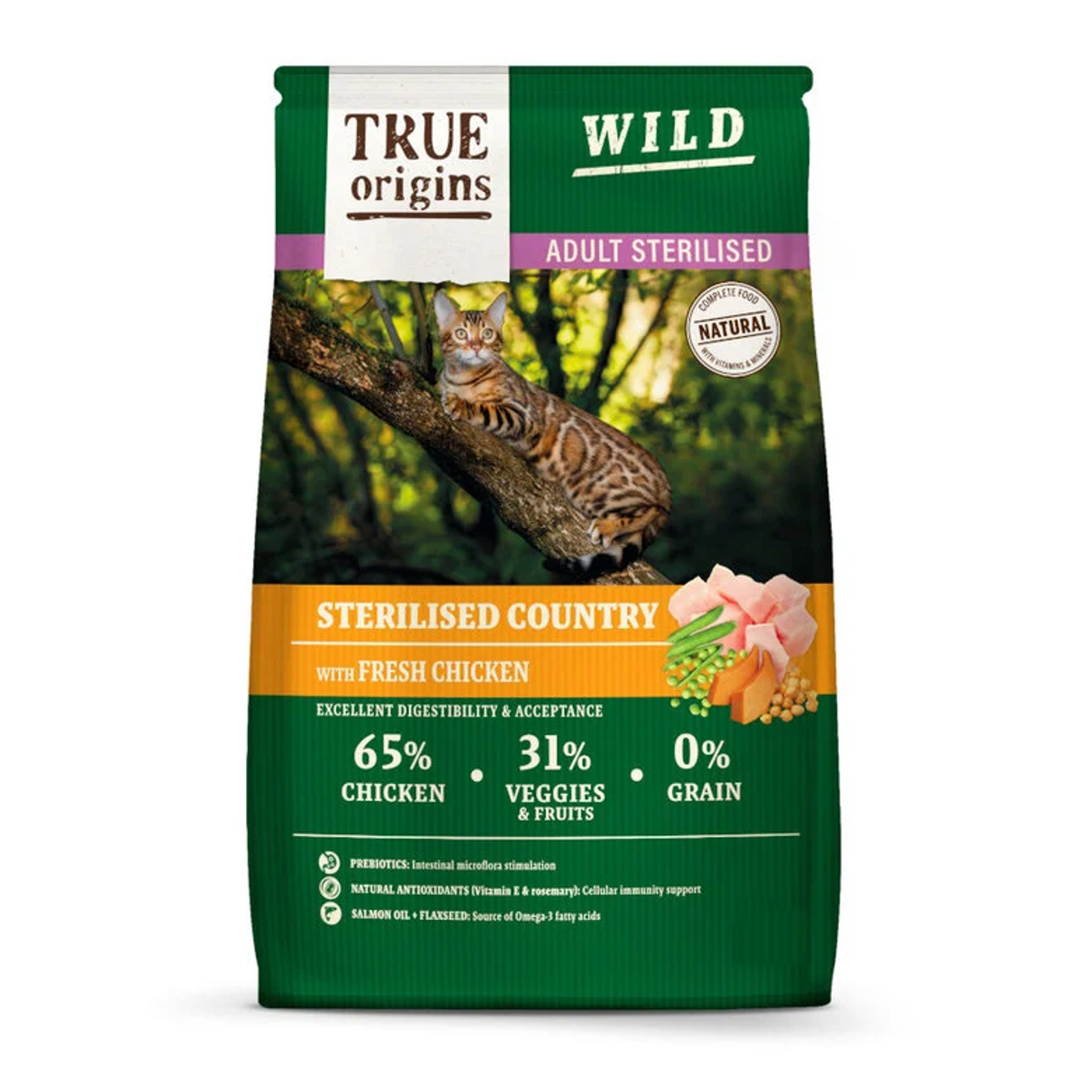 True Origins Wild Poulet Stérilisé