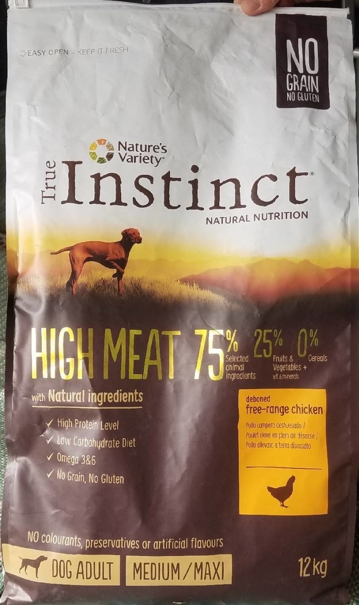 True Instinct High Meat Chien Adulte Saumon