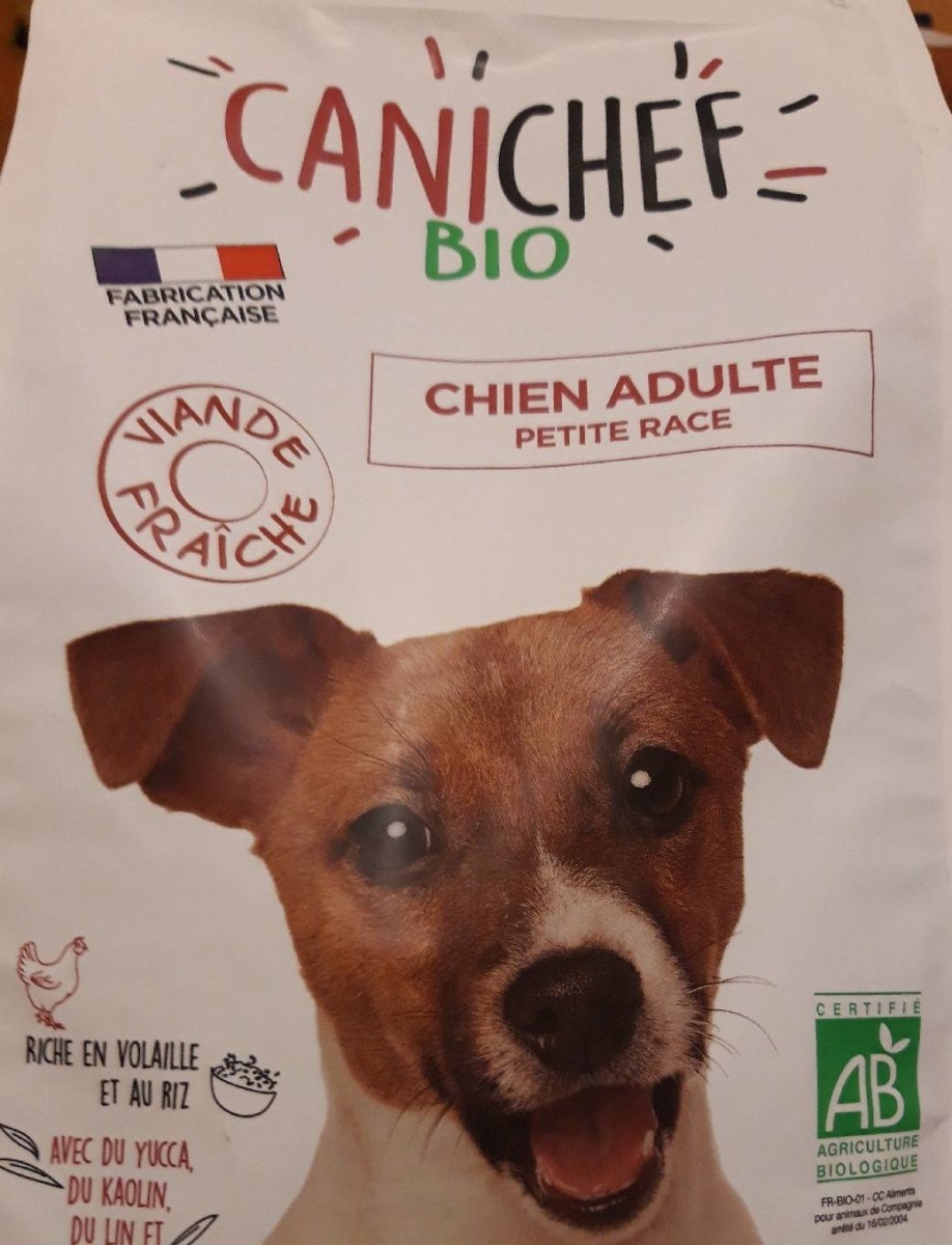 Croquettes Volaille Bio Chien Adulte Petite Race - 2 kg