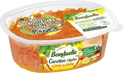 Carottes râpées au citron 320g