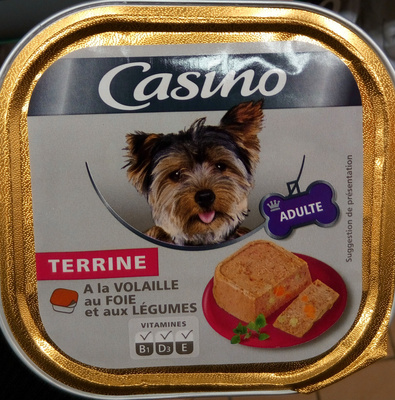 Terrine à la volaille au foie et aux légumes