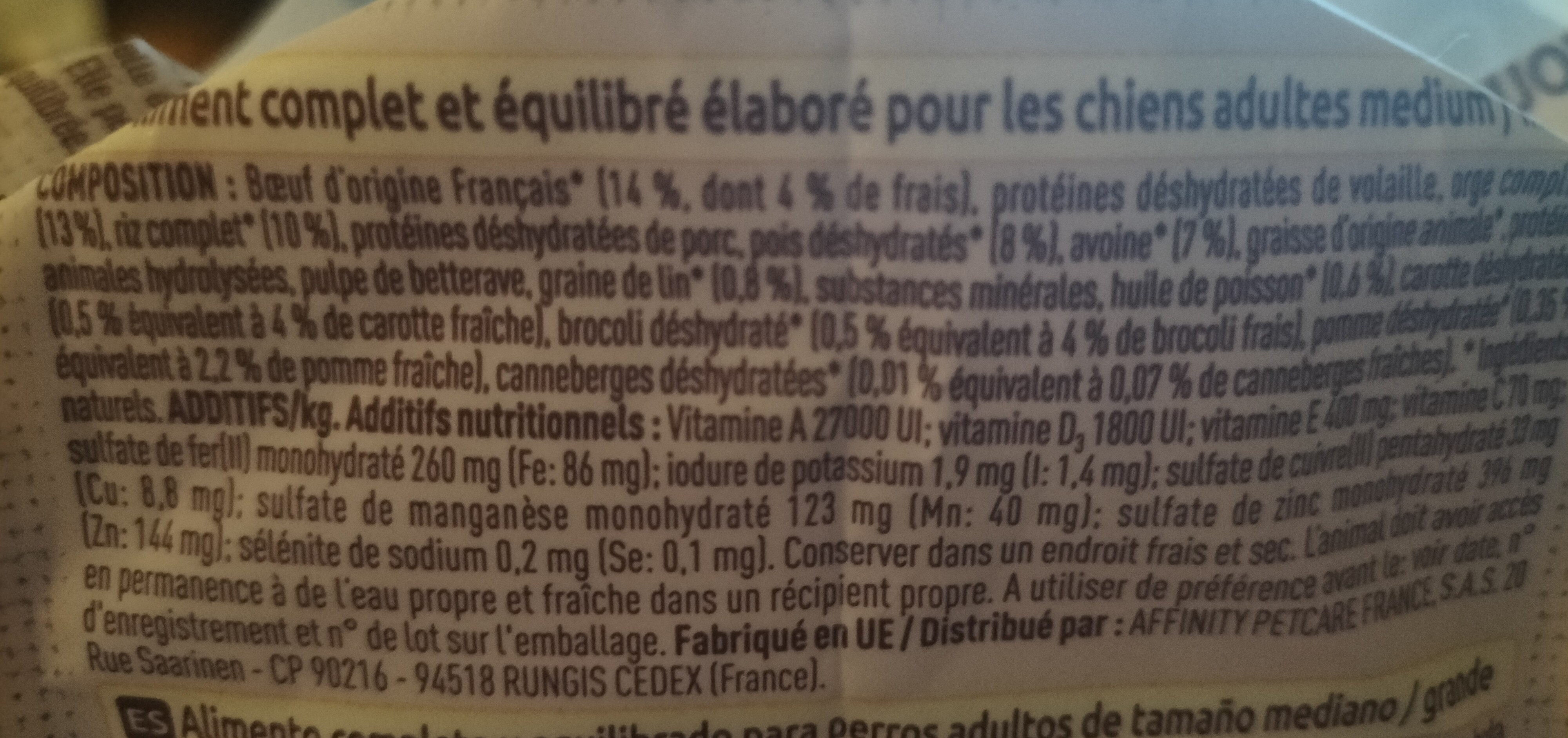 Ultima Nature Medium / Maxi poulet pour chien