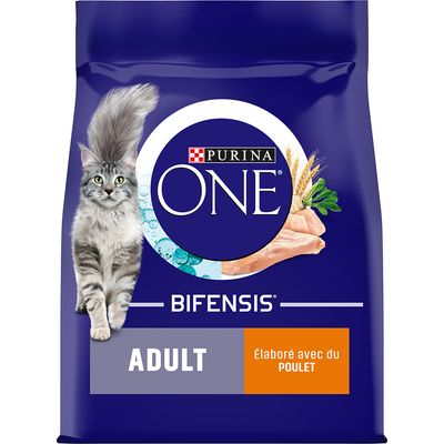 PURINA ONE Adulte poulet, céréales complètes
