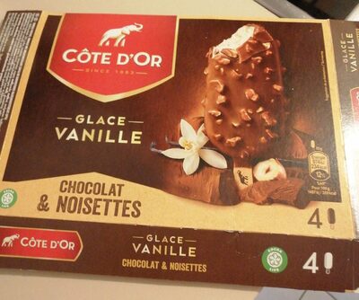Glace Vanille Chocolat & Noisettes Côte d'Or