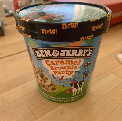 Ben & Jerry's Caramel Brownie Party