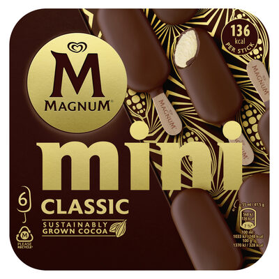 Magnum Mini Vanille & Chocolat Classic 6x55ml